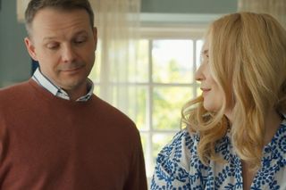 Barwy szczęścia, odcinek 3062: Karolina (Marta Dąbrowska), Bruno (Lesław Żurek) 