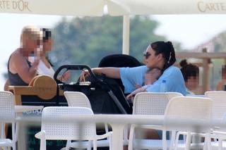 Ewa Farna z dziećmi i rodziną w Sopocie