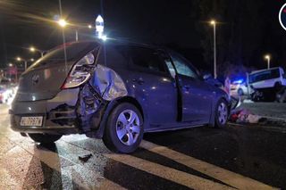 Wypadek na Wisłostradzie. Poszkodowane 6 osób, w tym dzieci
