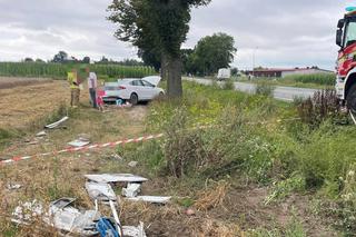 Na szczęście zdarzenie drogowe w miejscowości Chromna nie spowodowało utrudnień w ruchu