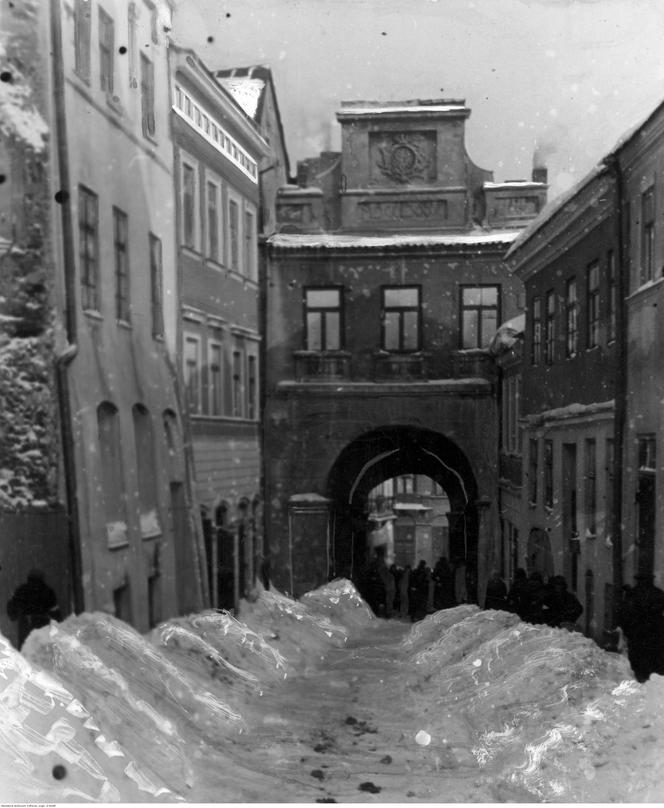 Zima w Lublinie na archiwalnych zdjęciach