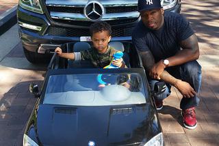 50 Cent sprawił 2-letniemu synkowi odjechanego Mercedesa - FOTO