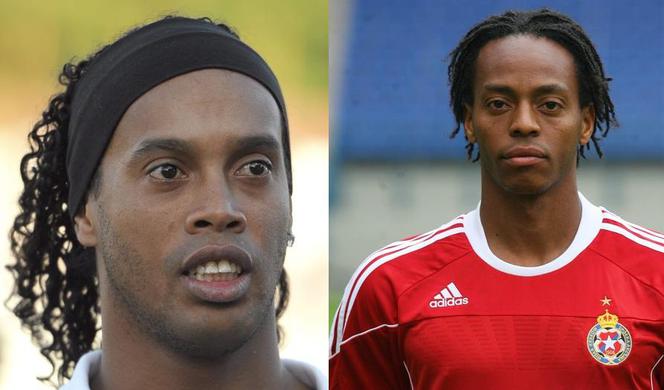 Ronaldinho i Junior Diaz