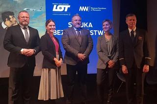 Niecodzienna współpraca LOT i Muzeum Narodowego 