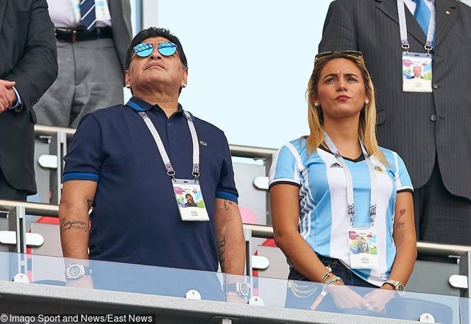 Diego Maradona i Rocio Oliva