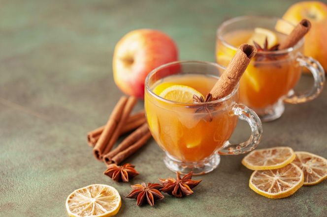 sok jabłkowy na gorąco