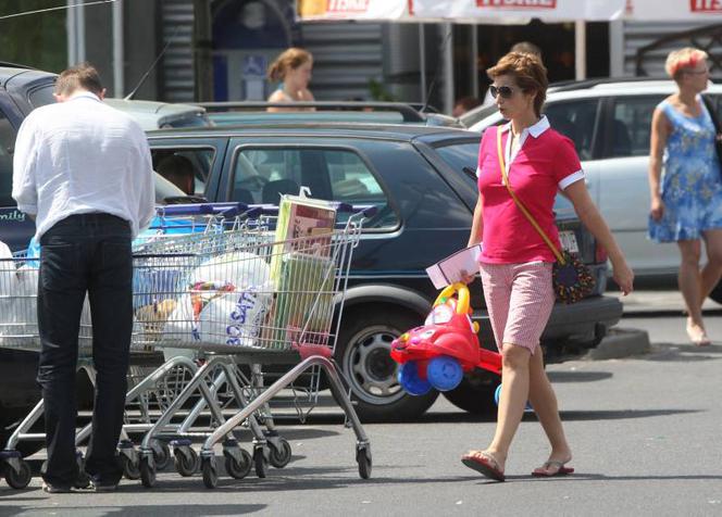 Joanna Brodzik zabrała dzieci do pracy
