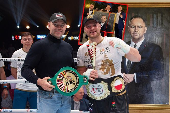 Karol Nawrocki i bokserzy