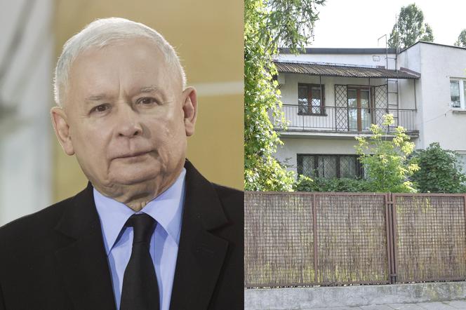 Jarosław Kaczyński i jego dom