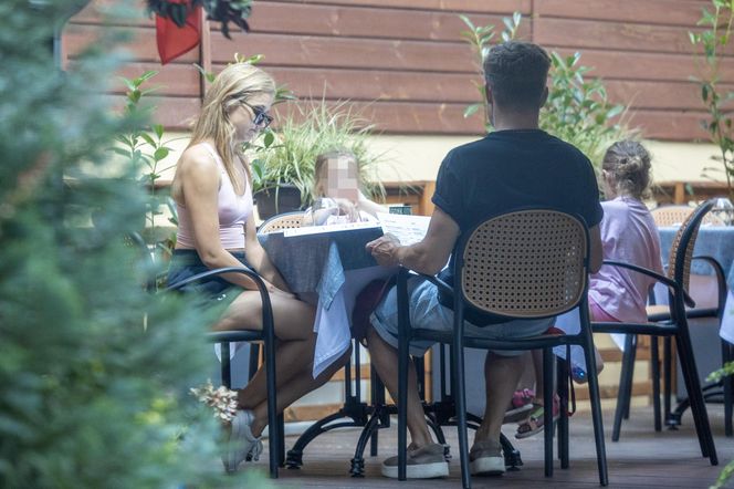 Agnieszka Kaczorowska i Marcin Rogacewicz wybrali się na rowery 