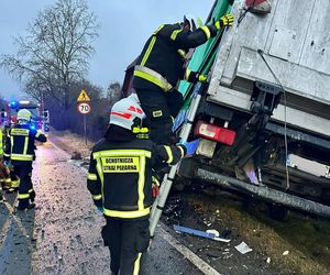 Tragiczny wypadek na DK 10 w Przyłubiu! Zginęła jedna osoba