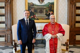 Papież Leon XIV rozmawiał z prezydentem Nawrockim