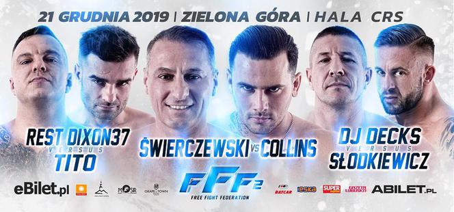  Free Fight Federation 2 - POWTÓRKA. Gdzie obejrzeć walki z drugiej edycji gali MMA?