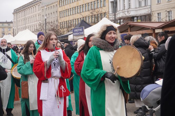 Kiermasz i inscenizacja na Placu Wolności z okazji Kaziuka Wileńskiego