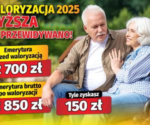 Waloryzacja 2025 wyższa niż przewidywano!