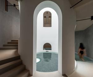 Wielokrotnie  nagradzane Euphoria Spa  (proj. DecaArchitecture, Natalia  Efraimoglou & Partners)