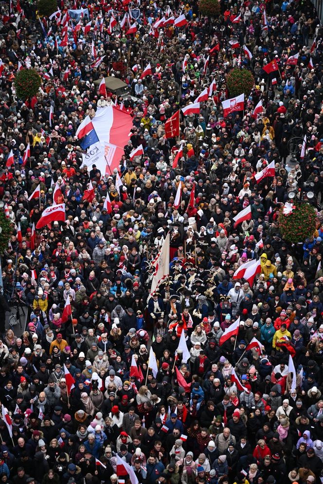 22. Parada Niepodległości w sercu Gdańska. Zobacz, jak świętowano 11 listopada