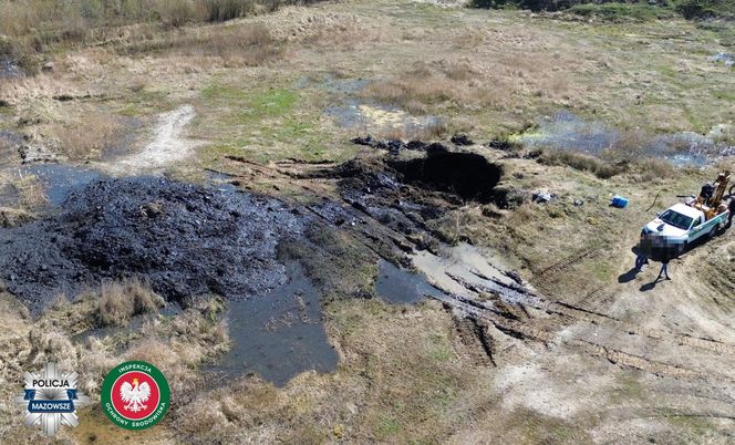 Wielka akcja policji! Rakotwórcze substancje ukryte w bunkrach i zakopane w ziemi