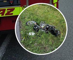 Tragedia na DK-19. Motocyklista zderzył się z ciężarówką!