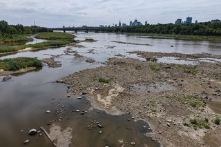 Warszawa. Rekordowy stan wody w Wiśle
