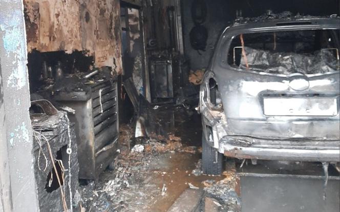 Pan Czarek stracił warsztat w pożarze. Mieszkańcy pomagają go odbudować [ZDJĘCIA]