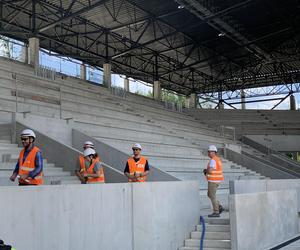 Nowy stadion GKS w Katowicach. Budowa