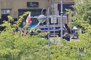 Pikieta Ruchu Obrony Granic w Wałbrzychu