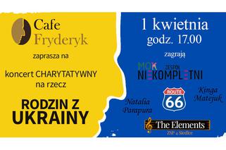 Charytatywny koncert na rzecz uchodźców w Cafe Fryderyk w Siedlcach