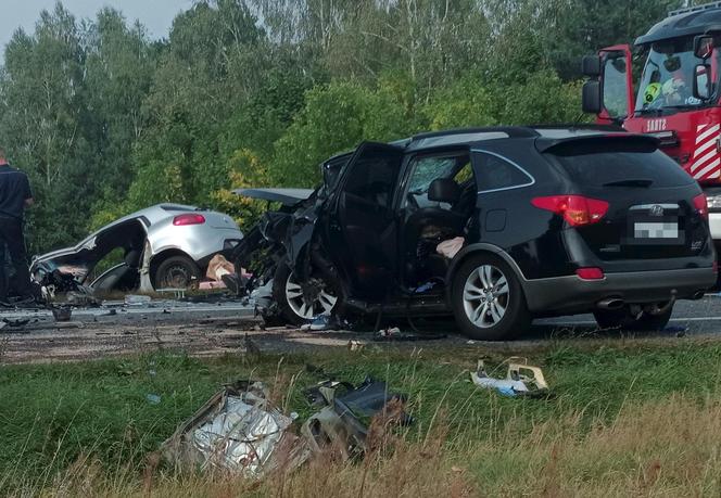 : Mama zginęła w wypadku, dziecko z urazem głowy trafiło do szpitala. Tragiczny finał brawurowej jazdy na trasie do Warszawy