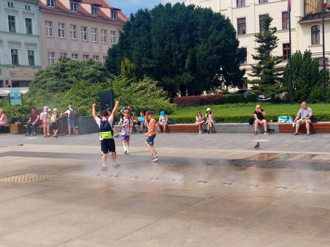 Tak z upałami radzą sobie mieszkańcy Bydgoszczy