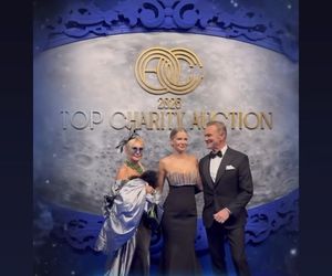 Edyta Pazura i Cezary Pazura - Bal Omenyy Mensah i Rafała Brzoski