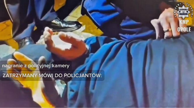 Pokazali, jak wygląda policyjna interwencja. Wszystko widać na nagraniu