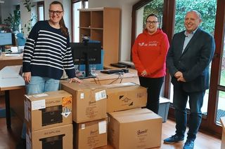 Rakieta ich nie zatrzymała. Pomoc z Gdańska dotarła pod Donieck. Wsparły ich setki Gdańszczan