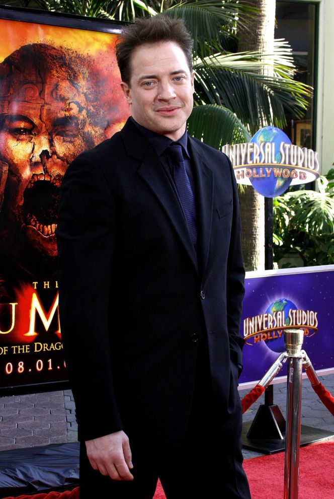 Brendan Fraser na premierze filmu „Mumia: Grobowiec Cesarza Smoka” w Los Angeles, 27 lipca 2008 r.