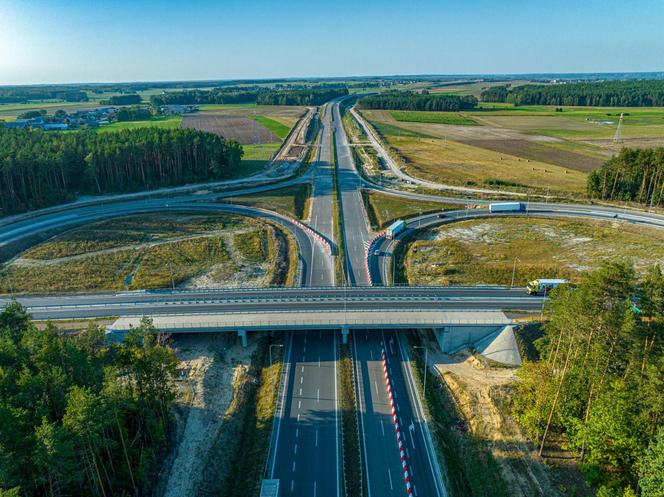 Obwodnica Łomży - plac budowy w sierpniu 2024