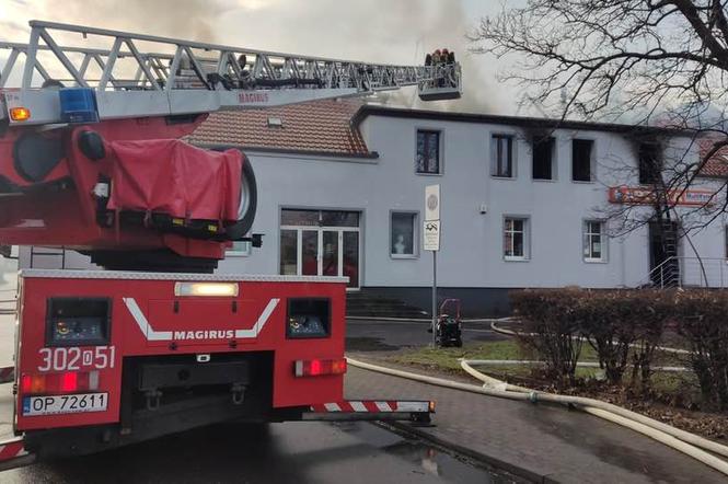 Opole: Pożar na ul. Jagiellonów