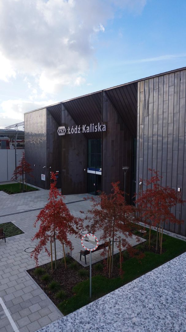 Łódź Kaliska - dworzec po remoncie