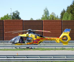 Dramat w Majdanie. Nie żyje motocyklista. Pasażerka walczy o życie