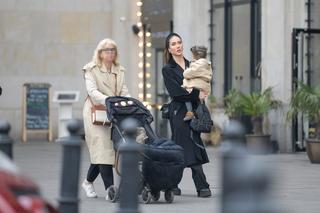 Ida Nowakowska z dzieckiem