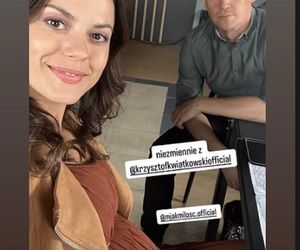 M jak miłość. Kasia (Paulina Lasota), Jakub (Krzysztof Kwiatkowski)