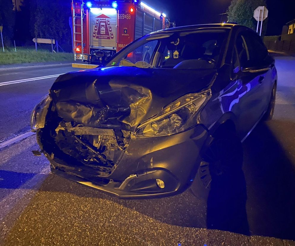 Groźny wypadek na DK 78 w Gorczycach. Sześć osób poszkodowanych