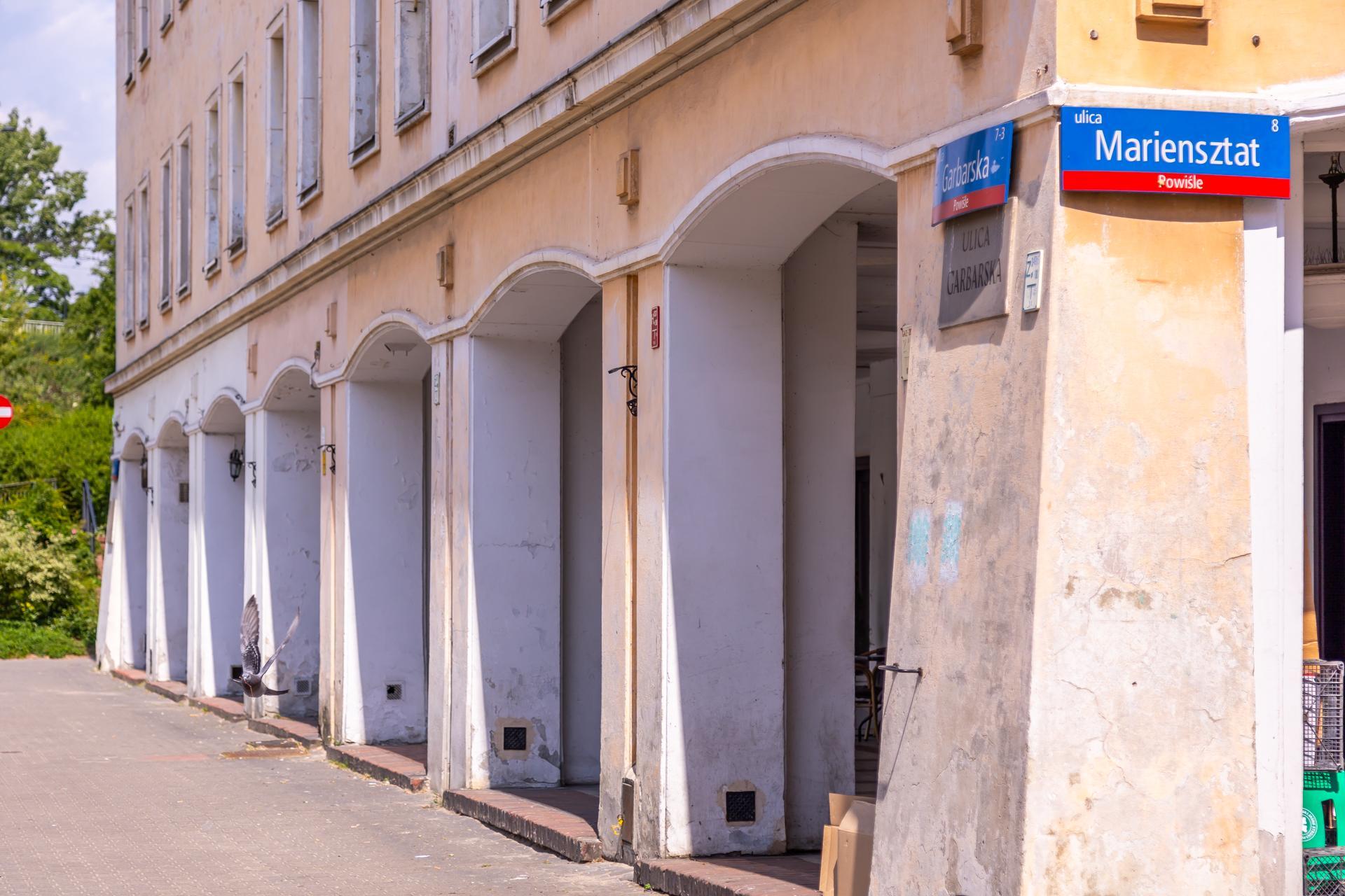 Mariensztat w Warszawie - zdjęcia. Niewykorzystany potencjał w centrum miasta