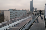 Elektrownia słoneczna na dachach wrocławskich wieżowców