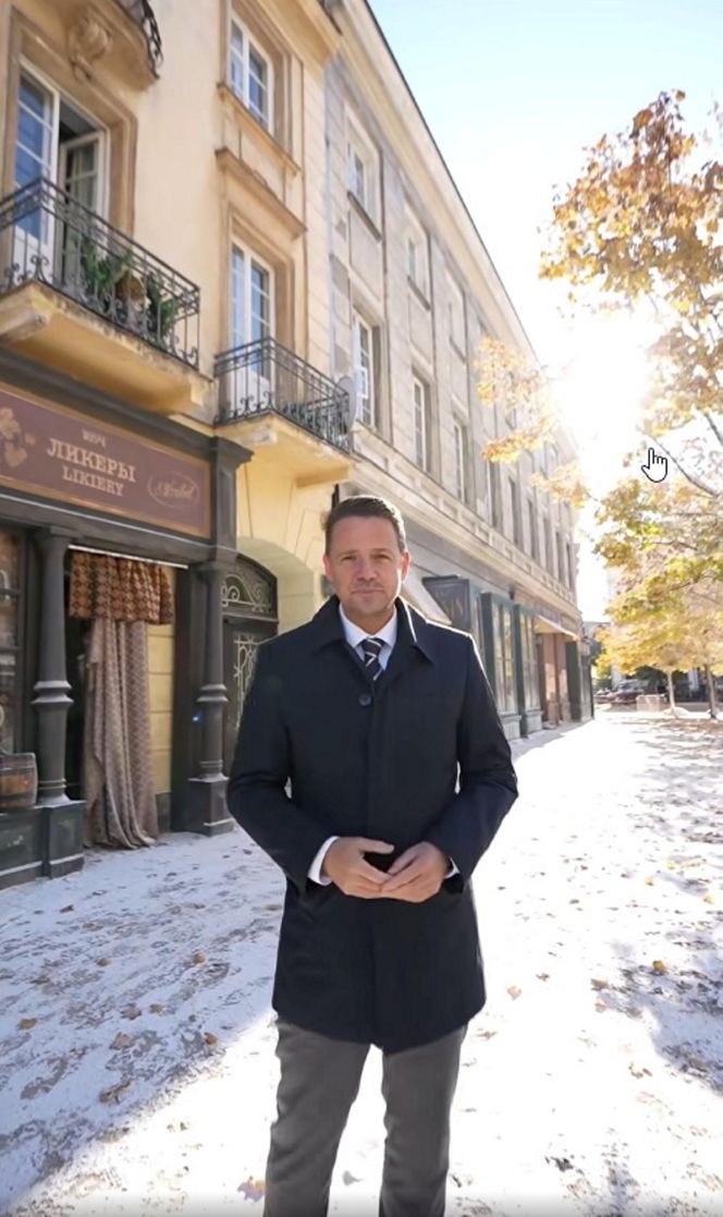 Trzaskowski bawi się w Wokulskiego