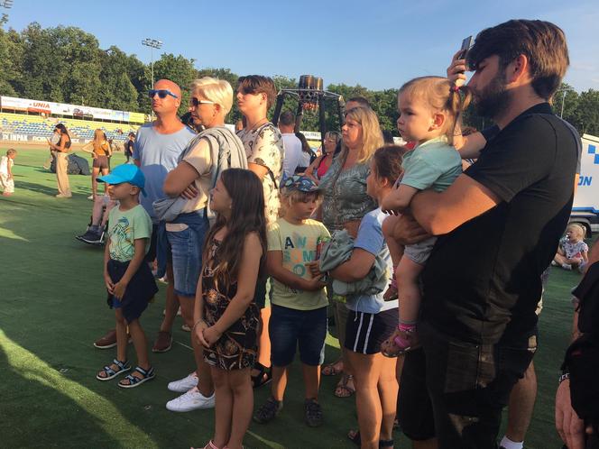 Fiesta balonowa na stadionie GKM-u Grudziądz