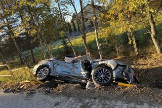 Tragiczny wypadek na DK73 w miejscowości Cieliny