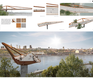 Nowy pieszo-rowerowy most przez Wisłę