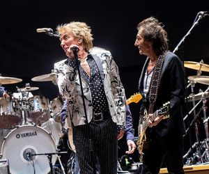 Rod Stewart i Ronnie Wood znów razem na scenie. Zagrają na Glastonbury 