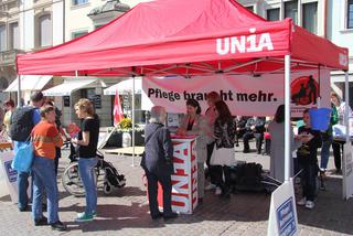 Protest polskich opiekunek w Szwajcarii