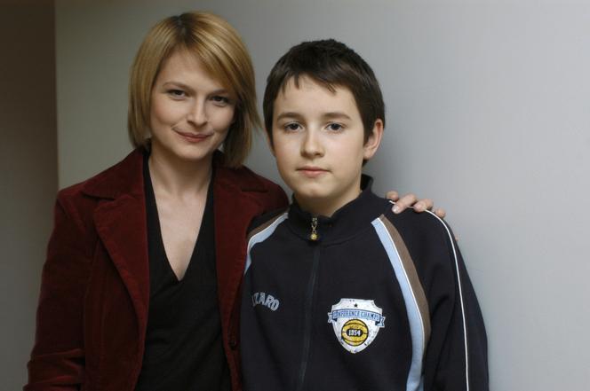 M jak miłość. Łukasz (Franciszek Przybylski), Marta (Dominika Ostałowska)